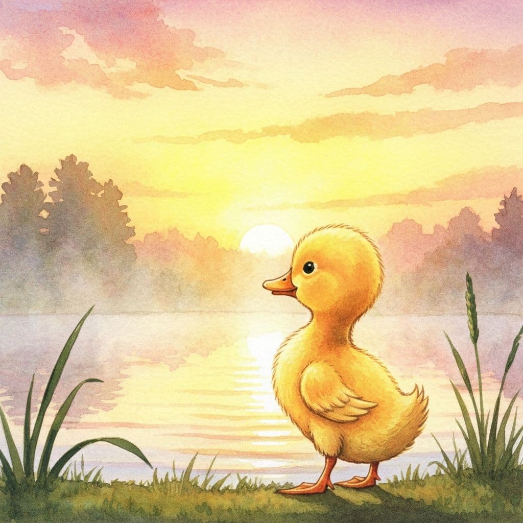 Рассвет на пруду — 1